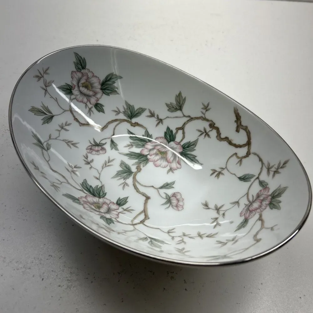 Vintage Noritake‎ Fine China 10” Oval Bowl 5502 Chatham